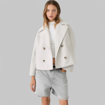 Klyber | Cropped Double-Breasted Blazer