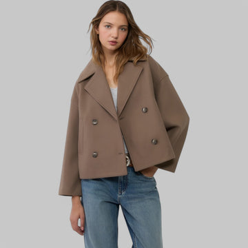 Klyber | Cropped Double-Breasted Blazer