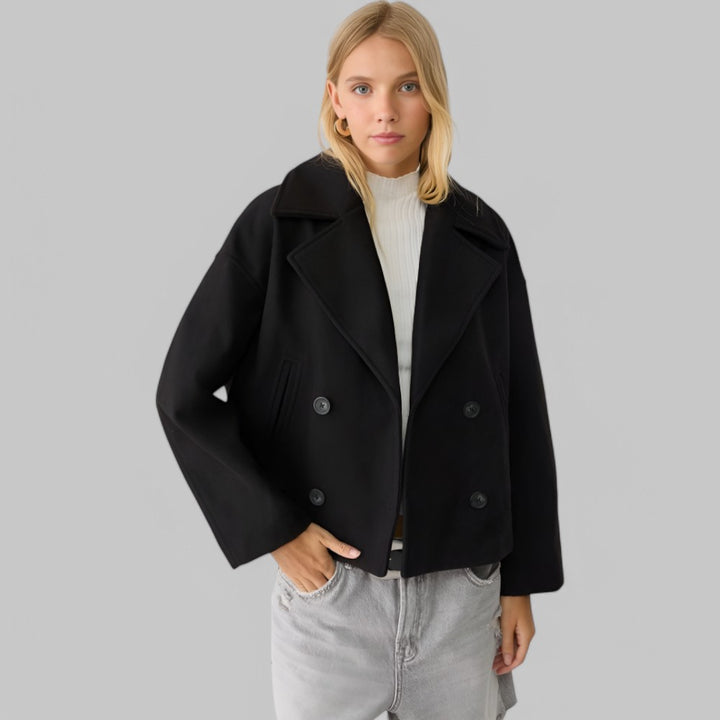 Klyber | Cropped Double-Breasted Blazer