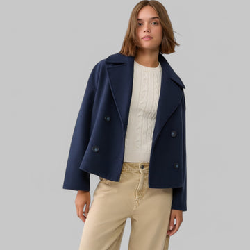 Klyber | Cropped Double-Breasted Blazer
