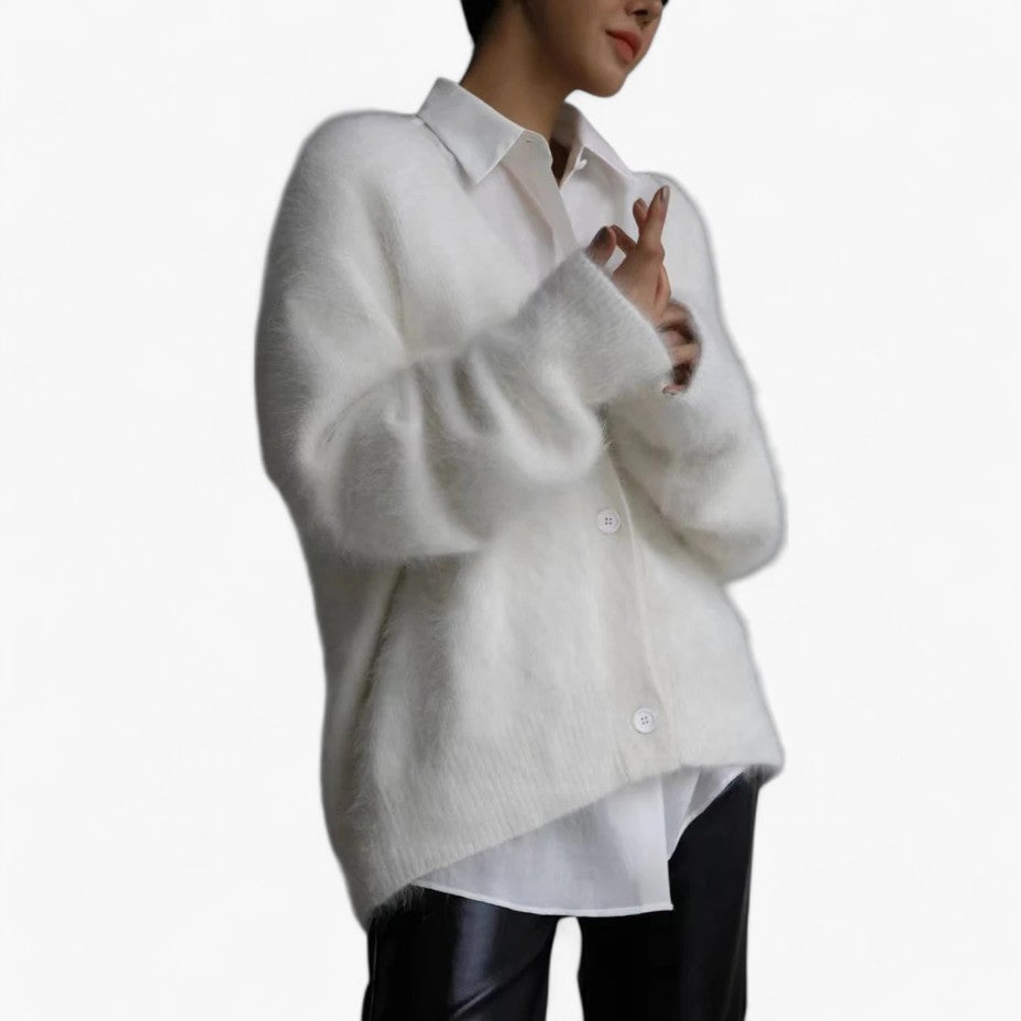 Luxe Oversized Fluffy Pullover